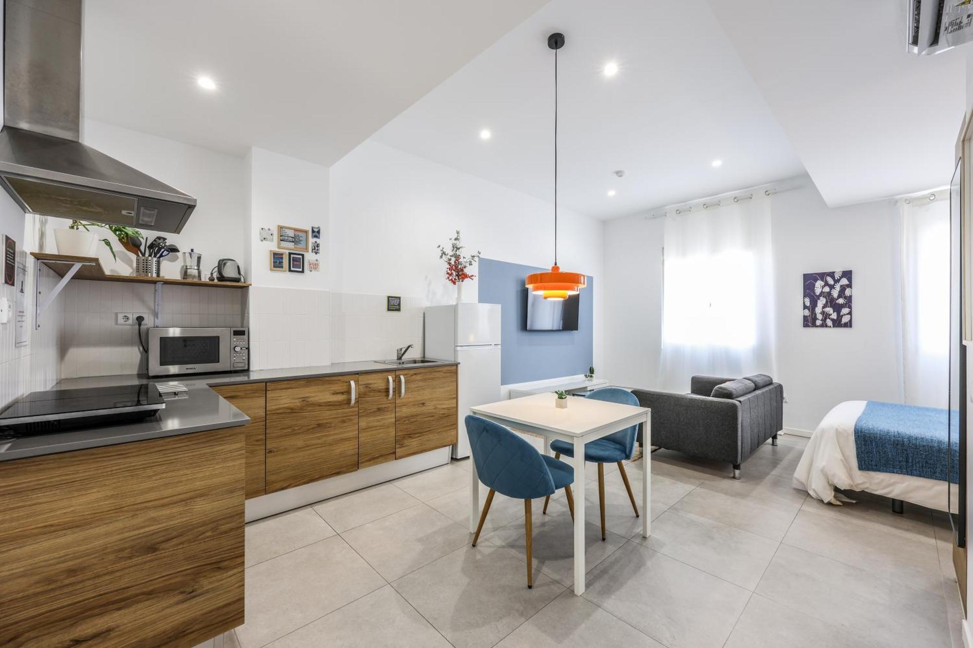 Acogedor Estudio A Metros De La Playa, Con Zonas Comunes Y Terraza 3b * Valence