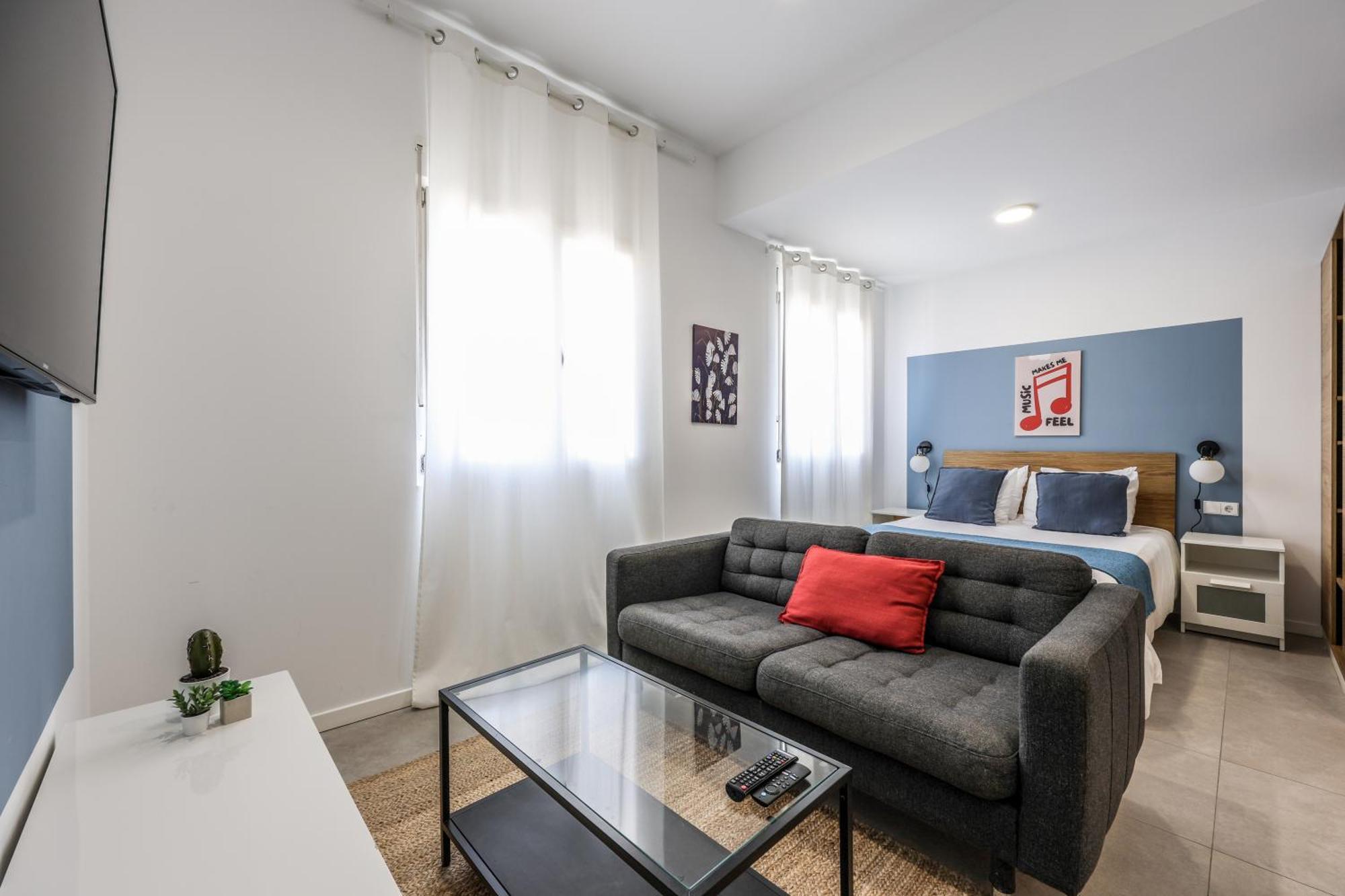 Appartement Acogedor Estudio A Metros De La Playa, Con Zonas Comunes Y Terraza 3b *